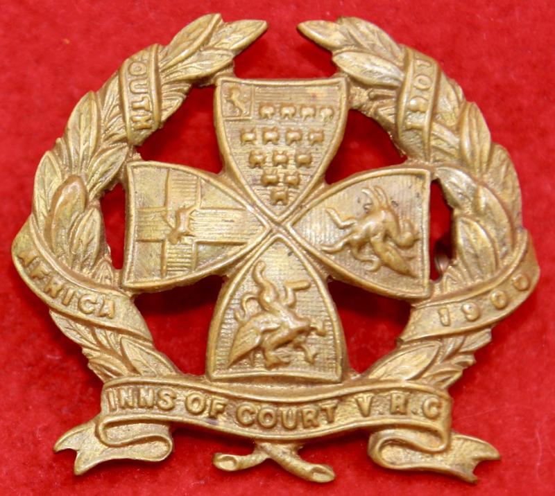 Inns of Court VRC Cap Badge