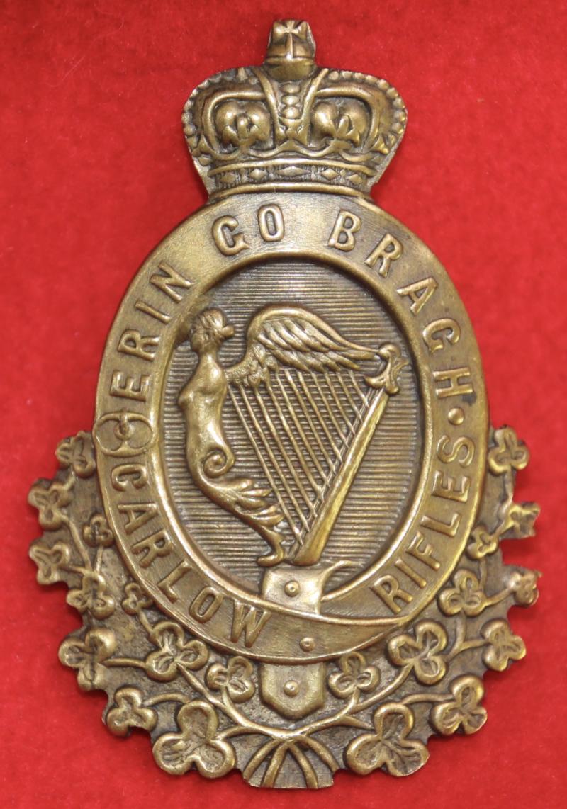 Carlow Rifles Glengarry Badge