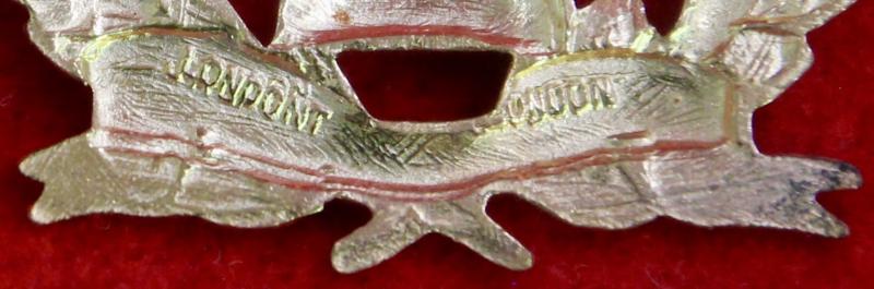 Inns of Court Regt Officer's Cap Badge
