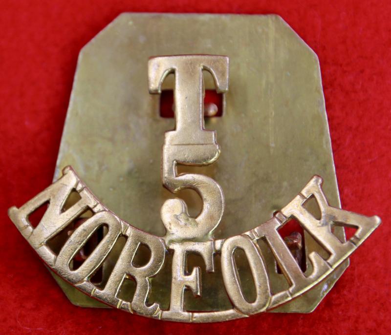 T/5/Norfolk Shoulder Title