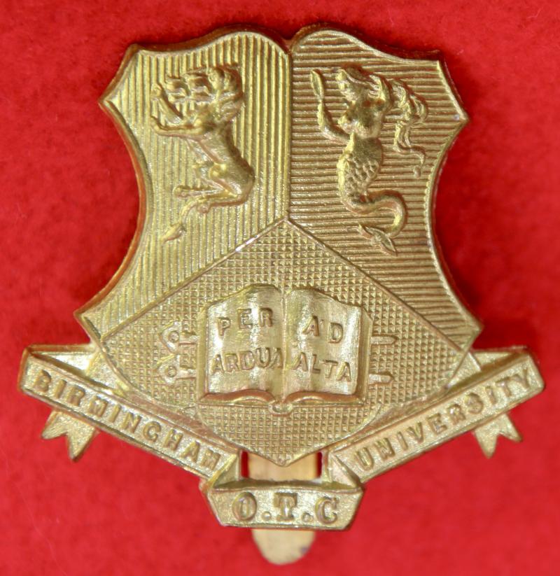 Birmingham OTC Cap Badge