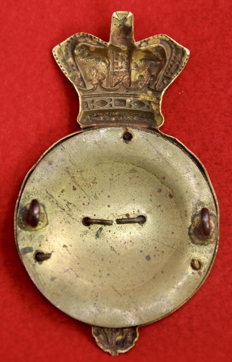 W Surrey Officer's Glengarry Badge
