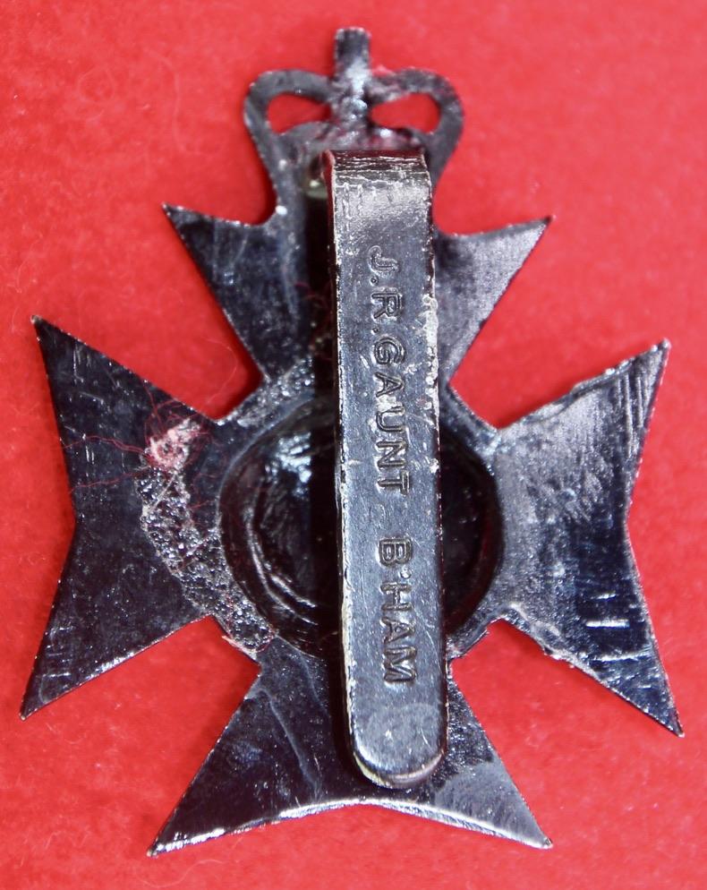 Anodised Bucks Battalion Cap Badge