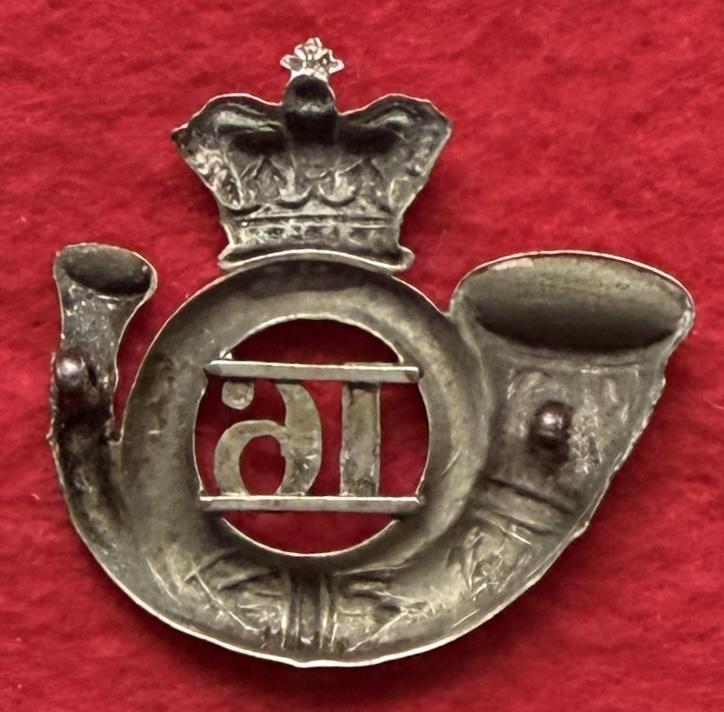 16th Lanarkshire RV Glengarry Badge
