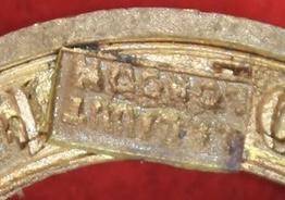 Glasgow School OTC Glengarry Badge
