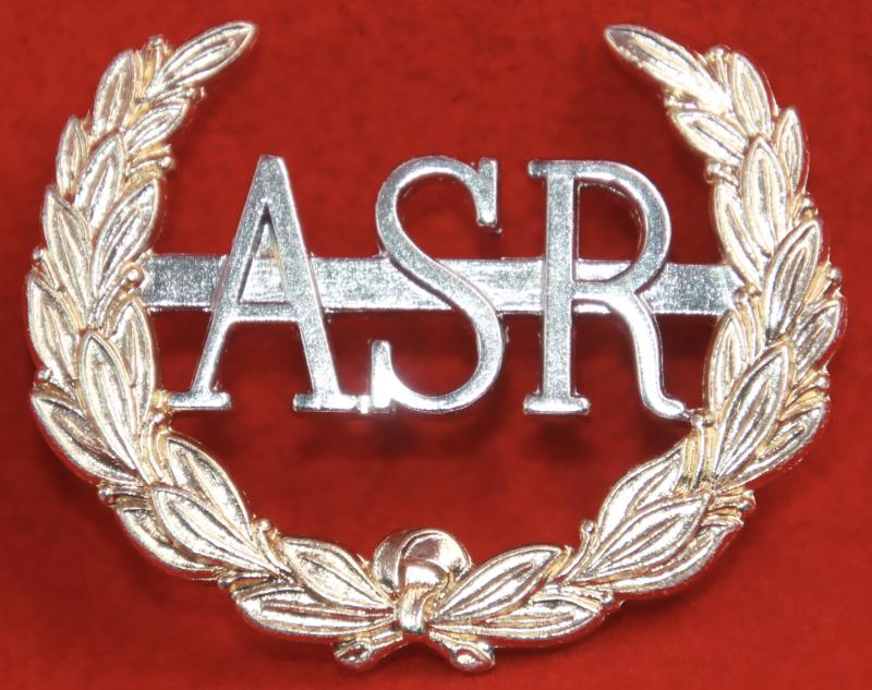 Anodised ASR Cap Badge