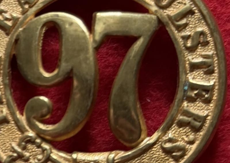 97th Foot NCO's Glengarry Badge