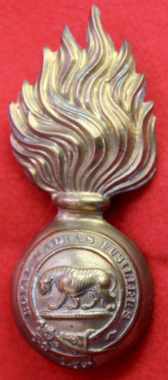 Madras Fusiliers Fur Cap Grenade